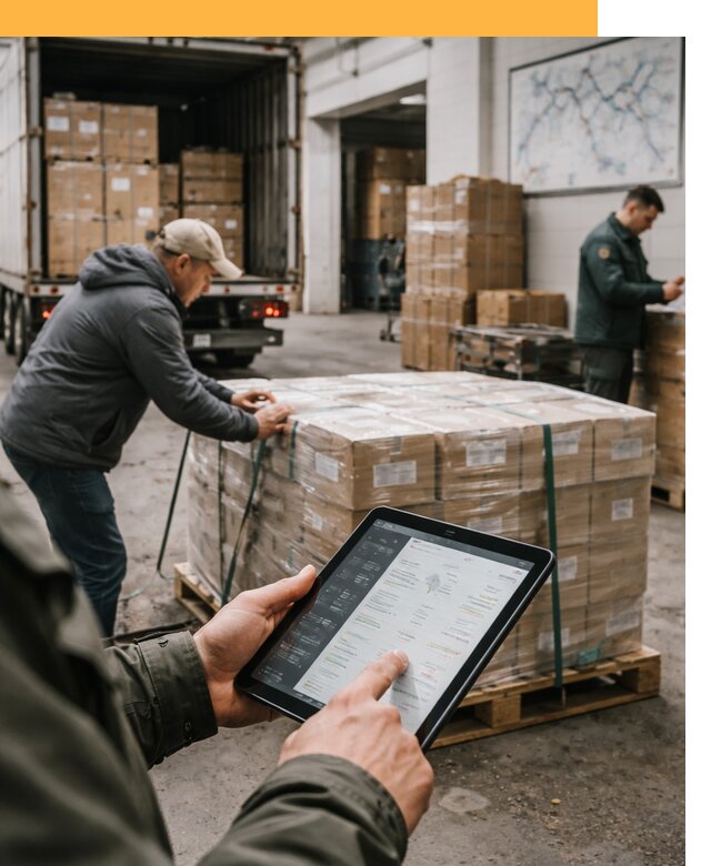 Международные перевозки через третьи страны от 12400 руб