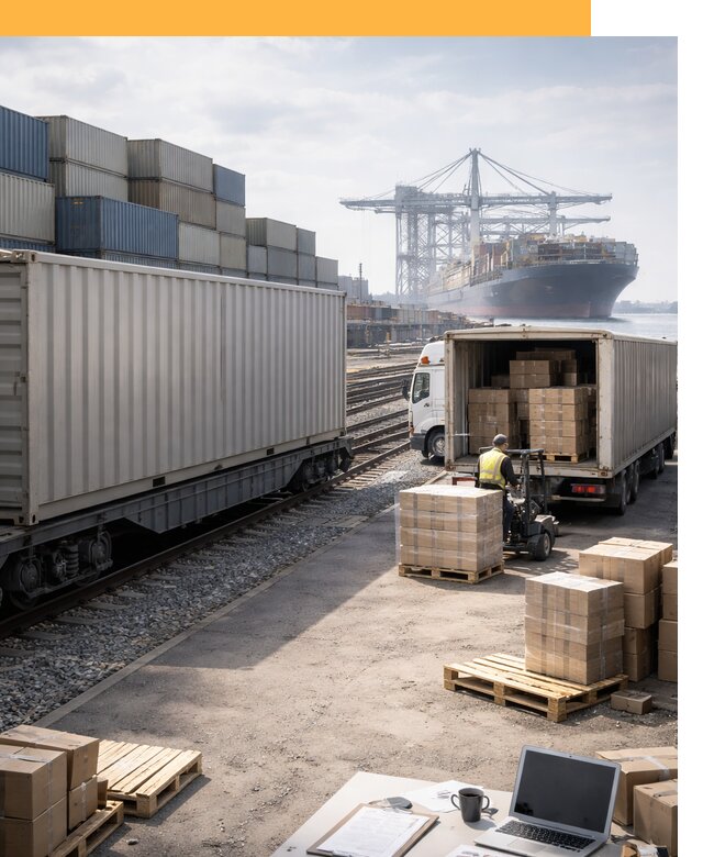 Мультимодальные перевозки грузов по миру от 46499 руб