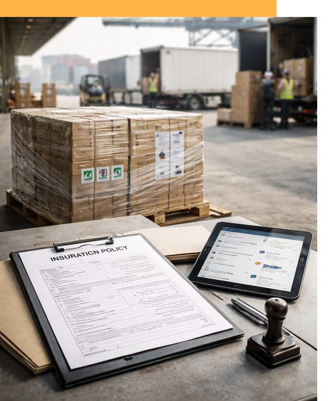 Страхование международных грузов от 3617 руб, полная защита