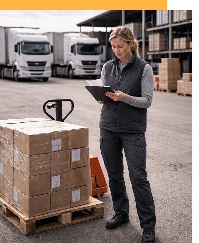 Доставка грузов из Европы к дверям клиента от 12400 руб