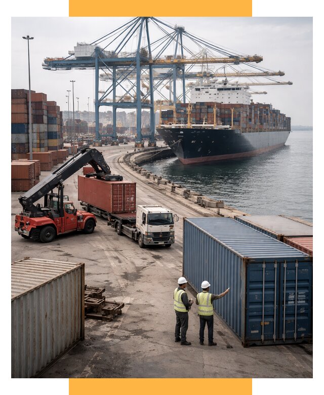 Морские перевозки из Европы от 61998 р. за контейнер | СетСервис-Грч