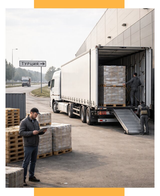 Автоперевозки и доставка фурой из Турции от 123996 р. | СетСервис-Грч