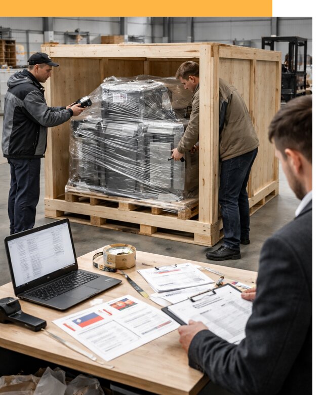 Доставка промышленного оборудования из США от 67165 руб