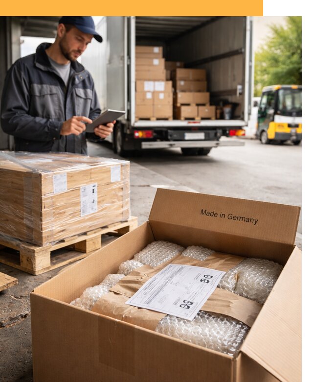 Доставка грузов из Германии от 46499 руб с таможенным оформлением