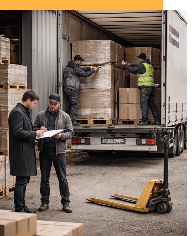 Автоперевозки из Латвии — международная доставка от 77498