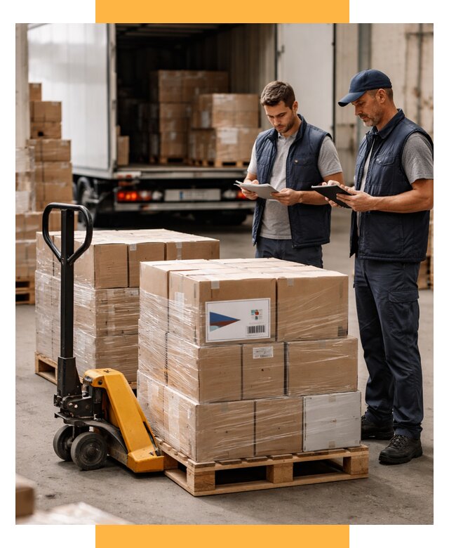 Доставка грузов из Чехии в Россию от 36166 р. | СетСервис-Грч