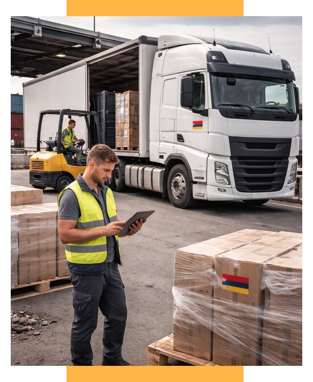 Автоперевозки из Армении от 98164 р. — услуги СетСервис-Грч