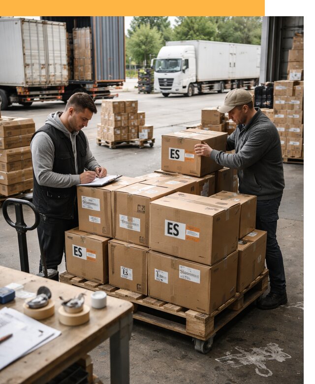 Доставка грузов в Испанию автотранспортом от 36166 руб