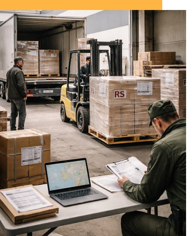 Доставка грузов в Сербию от 46499 руб, международные перевозки