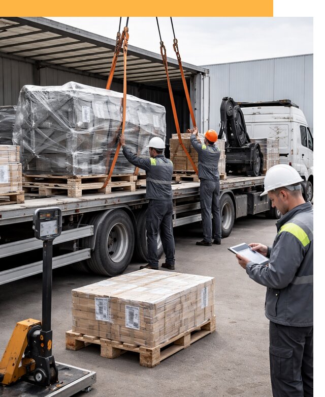 Перевозка крупного оборудования по миру от 30999 руб