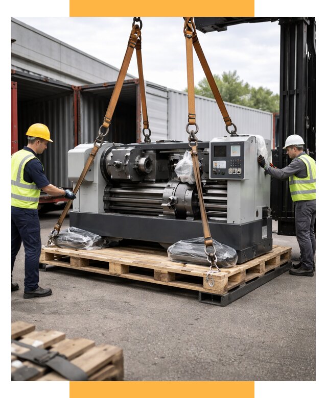 Перевозка станков и таможня от 61998 р. | СетСервис-Грч логистика