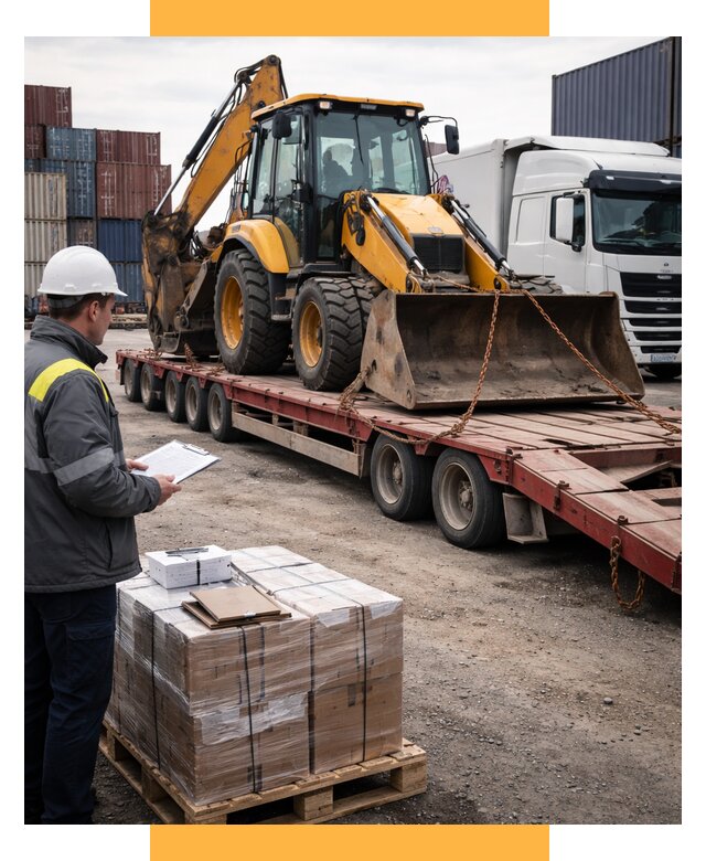 Международная перевозка спецтехники от 46499 р., СетСервис-Грч