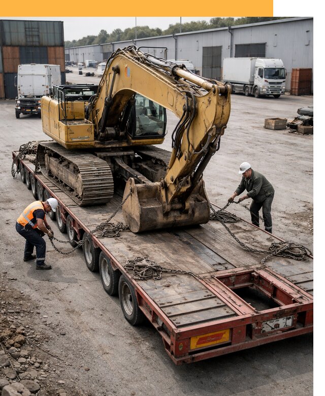 Перевозка спецтехники по России и миру от 46499 руб