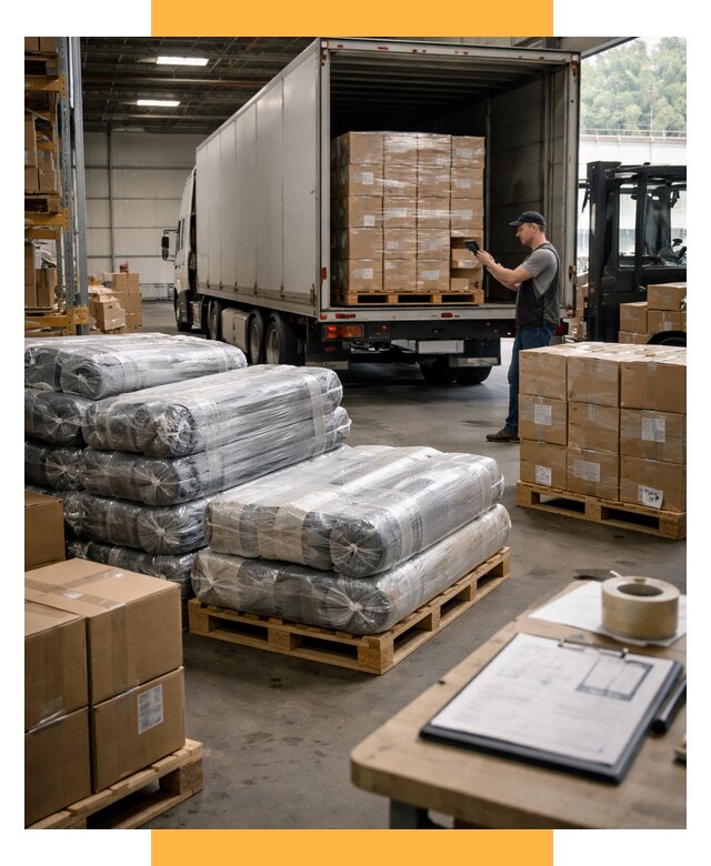 Международная перевозка текстиля под ключ от 15500 р. | СетСервис-Грч