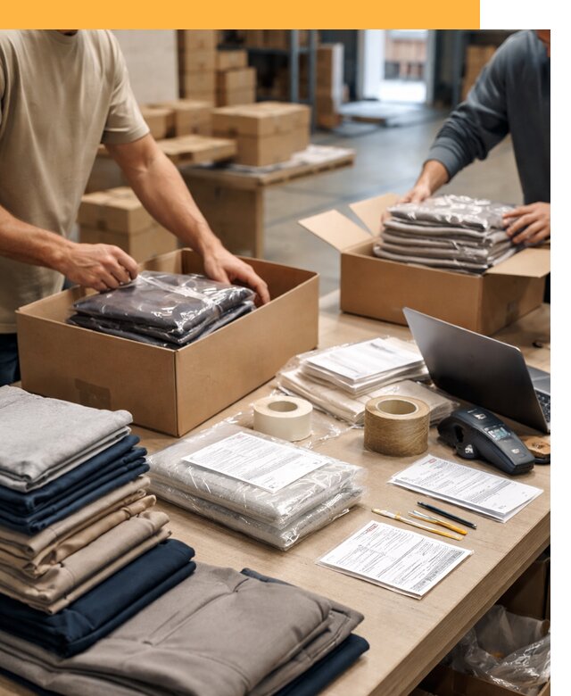 Перевозка одежды по миру от 7750 руб. с таможенным оформлением