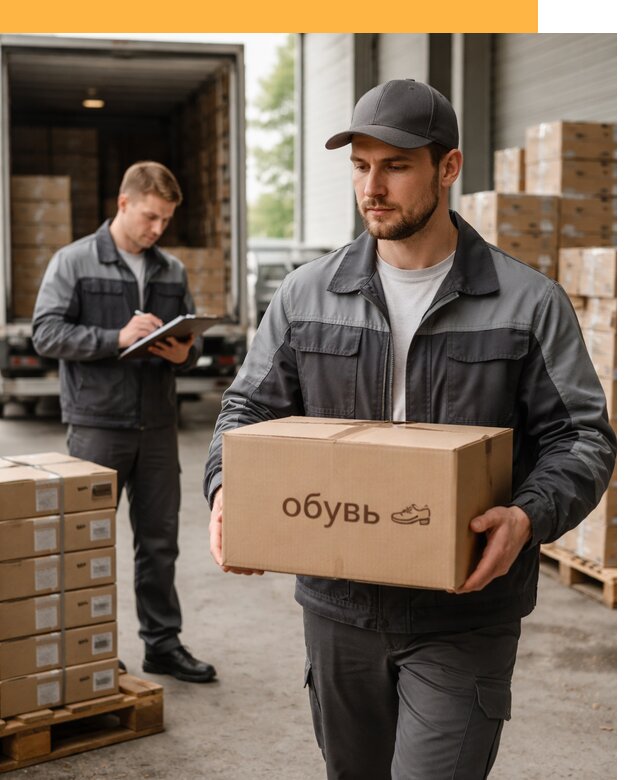 Международная перевозка обуви с таможенным оформлением от 4650
