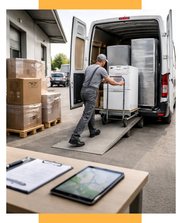 Перевозка бытовой техники от 6716 р. - логистика СетСервис-Грч