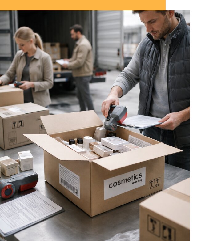 Международная перевозка косметики от 15500 руб за отправку