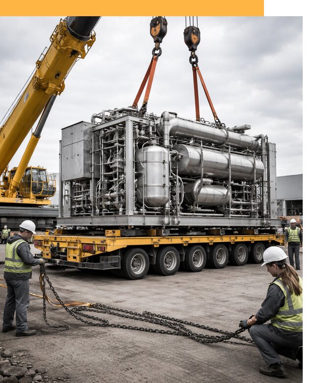 Перевозка тяжеловесных грузов по миру от 154995 руб