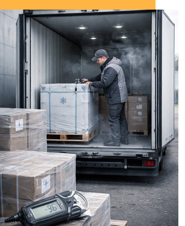 Перевозка температурных грузов по миру от 15500 руб