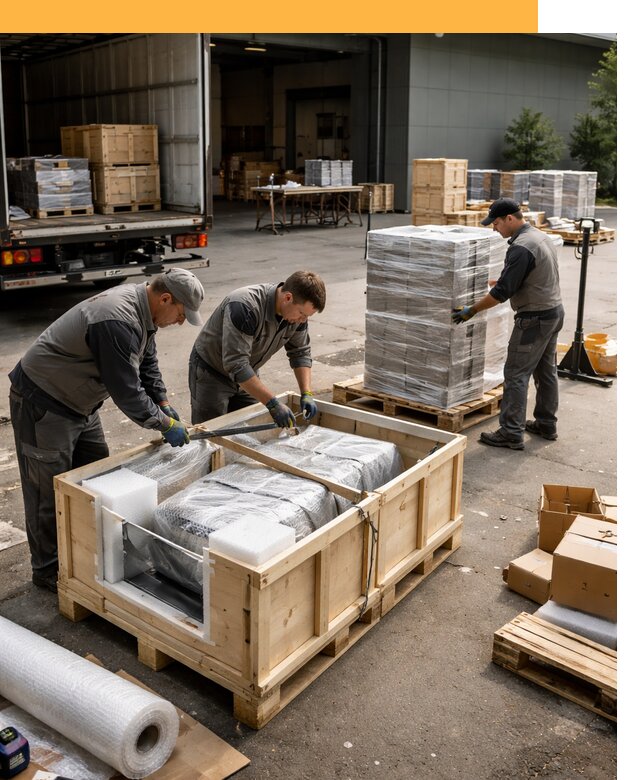 Перевозка выставочных грузов по миру от 25833 руб за м2 с таможней