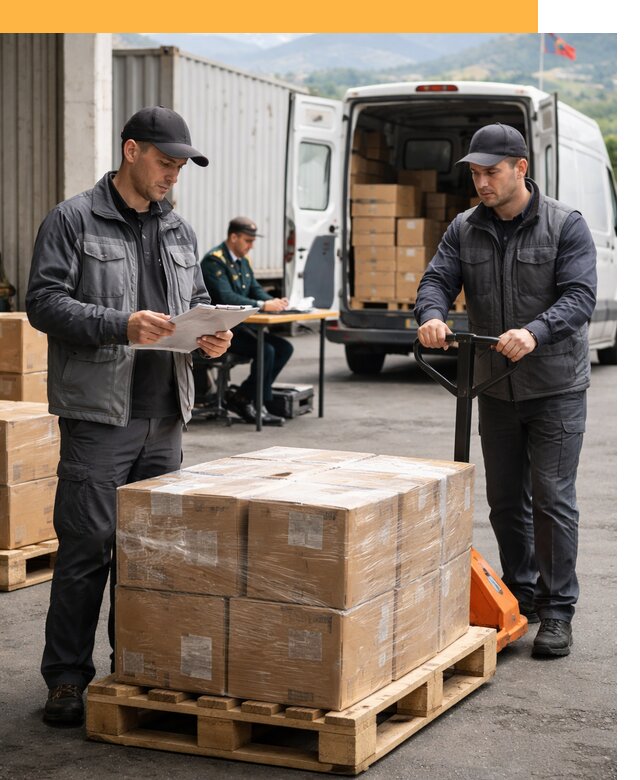 Доставка грузов через Армению, быстрая таможенная очистка от 25833