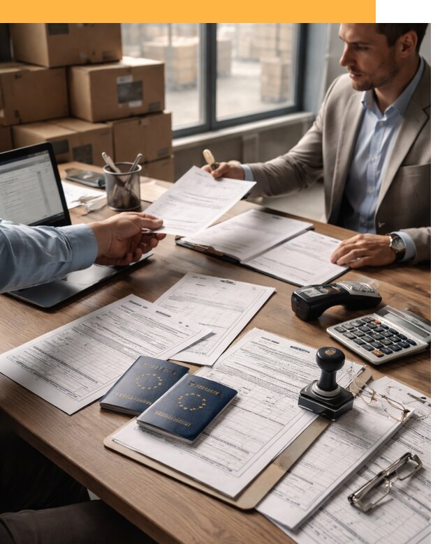 Таможенное оформление грузов из Европы от 8783 руб