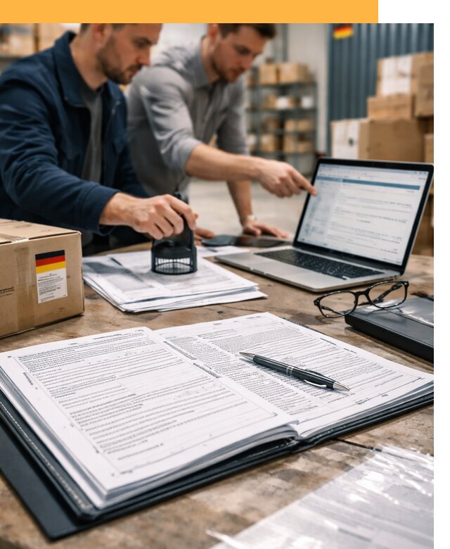 Таможенное оформление грузов из Германии от 9300 руб.