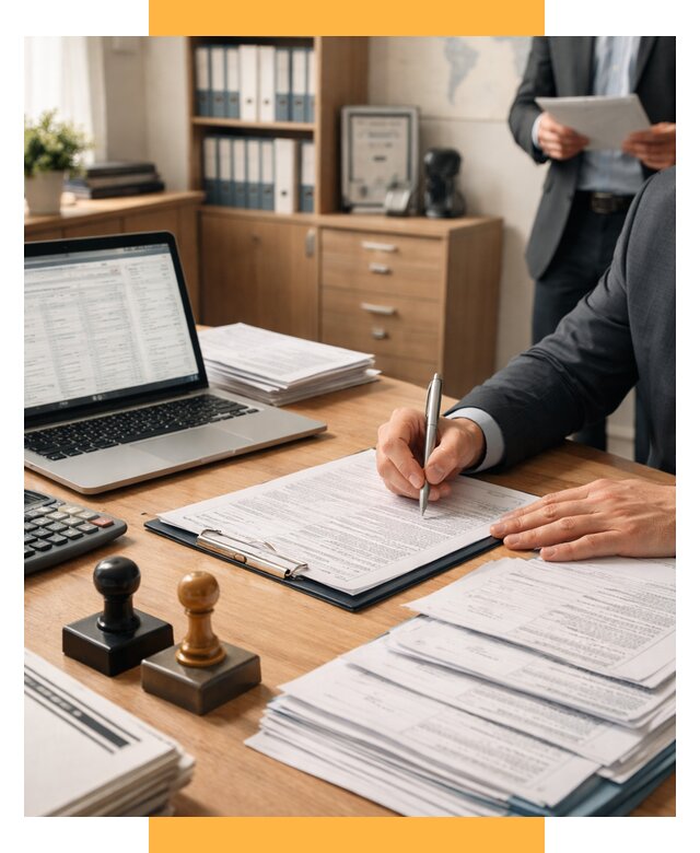 Услуги таможенного брокера под ключ от 8783 р. | СетСервис-Грч