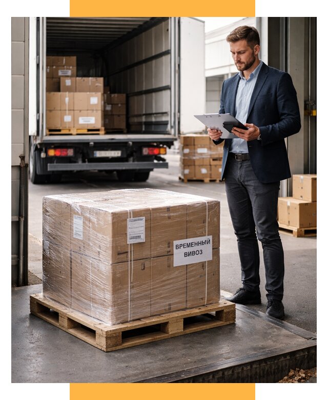 Временный вывоз товаров под ключ от 8266 р. | СетСервис-Грч