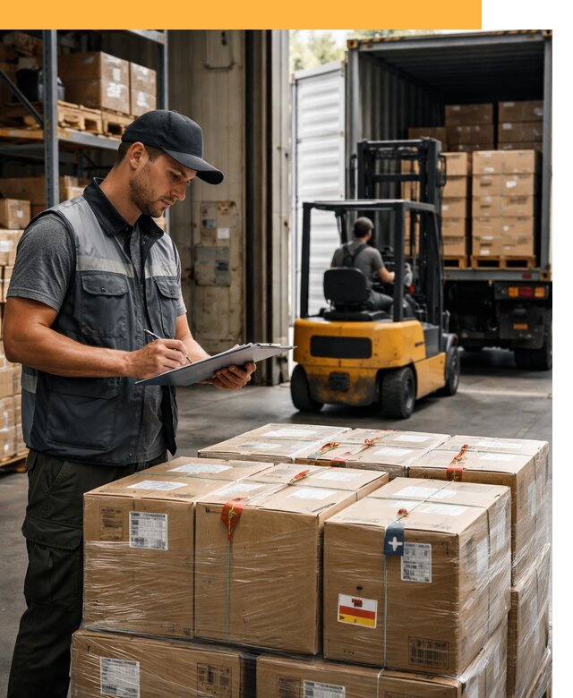 Реэкспорт товаров с таможенным оформлением и доставкой от 12400