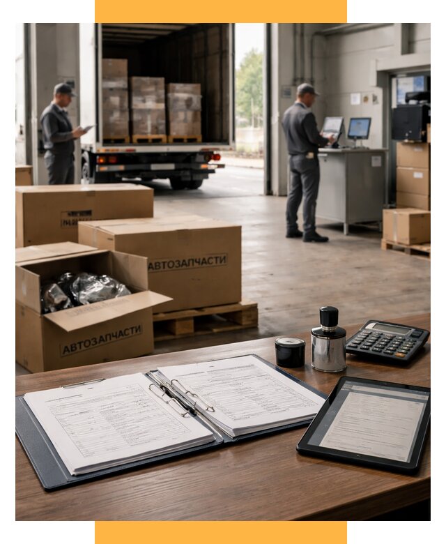 Таможенное оформление автозапчастей под ключ от 8783 р., СетСервис-Грч