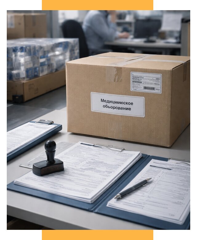 Таможенное оформление медоборудования от 12400 р. | СетСервис-Грч