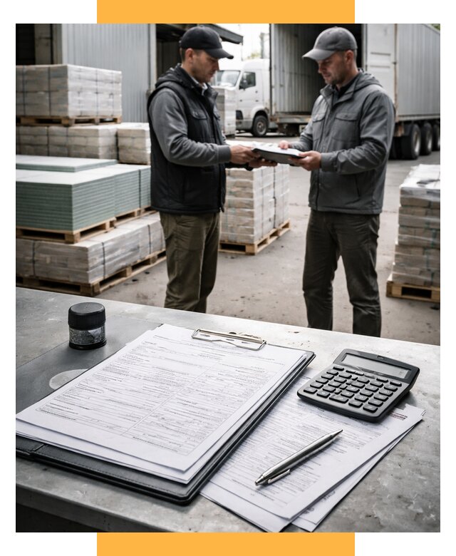 Таможенное оформление стройматериалов от 8783 р. | СетСервис-Грч