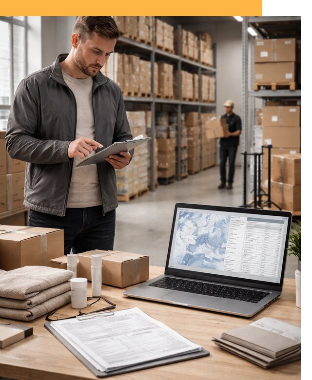 Закупка товаров в Европе под ключ: доставка, таможня от 7750 руб