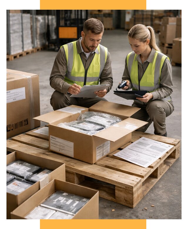 Инспекция товара перед отправкой от 4650 р. | СетСервис-Грч