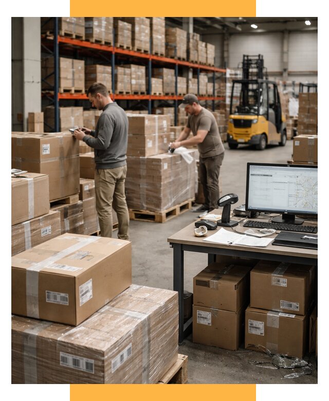 Склад консолидации в Европе от 6716 р., услуги СетСервис-Грч